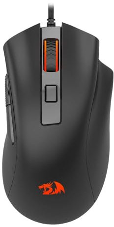 Redragon M993 RGB Gaming Mouse, Wired Optical Mouse with 6 Programmable Buttons & 5 Backlit Modes, Software Supports DIY Easy-Access Shortcut Hotkeys
