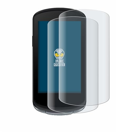 BROTECT Full-Cover Schutzfolie Matt für Garmin Edge 1040 (2 Stück) - Full-Screen Displayschutz-Folie, 3D Curved, Anti-Reflexion