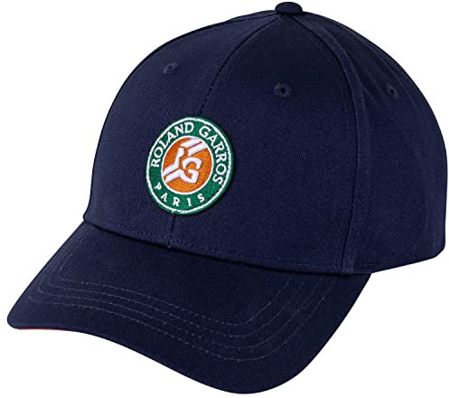 ROLAND GARROS Kinder-Kappe, offizielle Kollektion, Größe verstellbar, Blau, Einheitsgröße