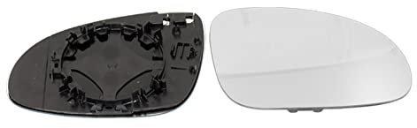 Cristal Espejo Reemplazar Cristal Retrovisor Espejo Retrovisor De Visión Amplia Espejo Retrovisor con Calefacción Lateral Cristal para VW para Golf 5 MK5 V