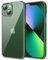 JETech Case for iPhone 13 Mini 5.4-Inch, Non-Yellowing Shockproof Phone Bumper Cover, Anti-Scratch Clear Back (Alpine Green)