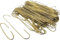 YLAB 300 Gold Bauble Hooks for Christmas Tree Decorations – Assorted Sizes 3.5cm & 6cm – Metal Ornament Hangers with Loop Design – Durable Gold Hooks for Hanging Baubles, Decorations & Ornaments