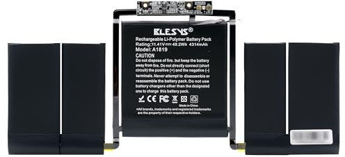 BLESYS A1819 Laptop Battery for MacBook Pro 13 inch A1706 (Late 2016 Mid 2017) Touch Bar EMC 3071 3163 [11.4V 4314mAh]