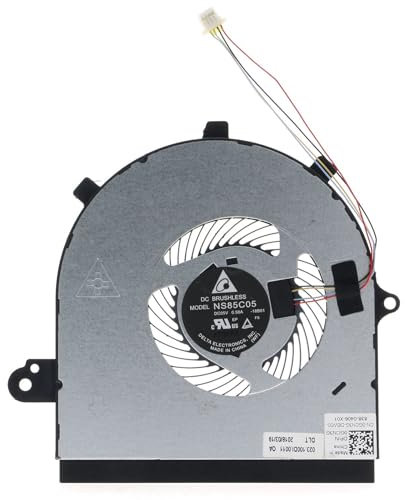 Replacement Processor Cooler CPU Cooling Fan for DELL INSPIRON 17 7786 P36E I7786-7199SLV-PUS 0GCN3G