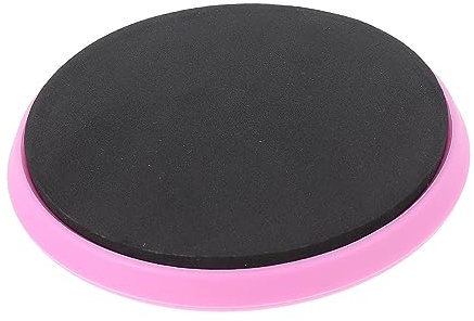 Milisten Ballett-spinnbrett Eisläufer Drehen Brett Drehbrett Für Tänzer Eiskunstlauf-drehbrett Ballett-drehbrett Turnboard Tanzen Tanzboa Rotierende Scheibe Nylon Rosa Yoga