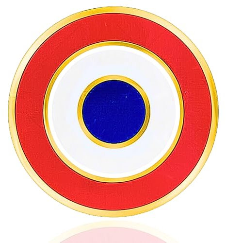 Pin's Cocarde Bleu Blanc Rouge | Pins Patriotique pour Fierté Nationale | Accessoire Mode Drapeau Français | Épinglette Solidarité Patriote France | Broche Costume Homme