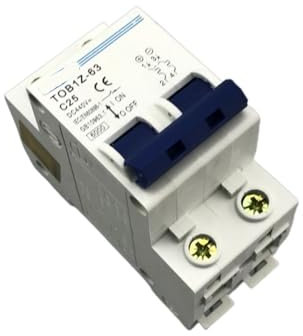 TOB1Z-63 2P 25A DC 440V Disjoncteur MCB Courbe C 1 Pièces