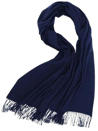 Herren Schal Schwarz Rot Junge Pashmina-Schal Schwarzes Schal Tücher Autoreinigung Außen Beschlag Brille Tücher Schal Winter Blau Damen way Tücher Für Auto Tücher Hand Viruzid (Dark Blue, One Size)