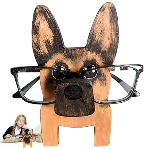 Hunde-Brillenhalter, -Brillenständer, Wurst-Hunde-Ornament, Brillenhalter-Ständer, Deutscher Schäferhund, Brillenhalter, -Hund-Brillenständer, -Hunde-Brillenständer, niedlicher Hunde-Brill