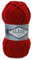 Strickgarn Strickwolle Superlana Maxi 100g 25% Wolle Wintergarn Winterwolle, 50 Farben, Farbe:56 rot