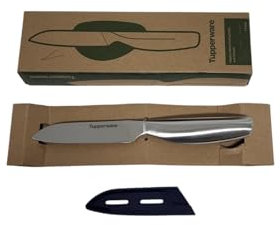 Tupperware Coltello serie Chef in acciaio inox con lama affilata e protezione per le dita coltello multiuso Maestro Phii