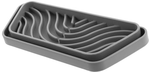 MOTHNUR Silicone Refrigerator Drip Tray for Water Dispenser Kitchen Draining Mat Fridge Storage Tray Silicone Water Drip Catcher for Kitchen Countertop Coffee Machine Accessories