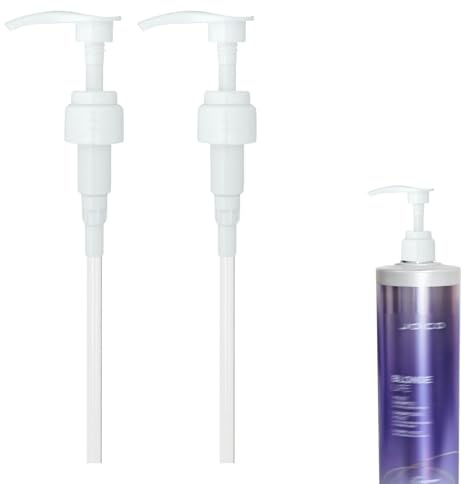 2 Piece Pump Dispenser Compatible with Joico Shampoo and Conditioner, Shampoo/Conditioner Pump for Bottle, 1 L/33.8 Fl Oz.