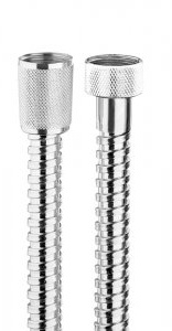 Bossini Serie A00035 Flessibile Ottone Standard 1/2 x 1/2 FF Conico 200 cm