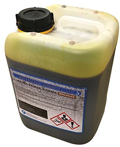 Acid Tone Stain, Concrete Colour Stain (5 Litre, Bronze)