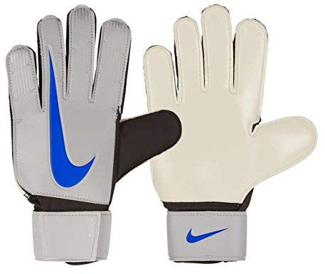 Nike Nk Gk Match-fa18 Torwarthandschuhe, Unisex, Erwachsene 42 versilbert (metallic Silver/Black/Racer Blue)