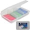 Reinigungsknete Lackreiniger Glasreiniger Polierknete Lackknete 3 er Set rot/blau/grün 300g inkl.Box