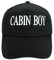 4sold Jungen Männer Frauen 100% Baumwolle Kapitän Yachting Baseball Cap Inschrift Schriftzug Sonne Sommer Hut Schwarz Weiß - Cabin Boy,Adult
