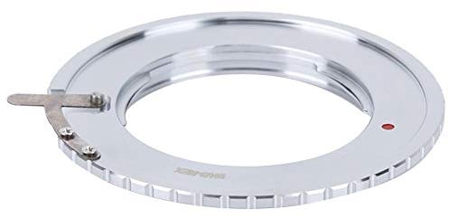 Entatial Teleskop Adapterring,Adapterring Objektiv Adapter Objektivhalterung Adapter Aluminiumlegierung Kameragehäuse Adapterring für M4/3 Objektiv für NEX Kamera