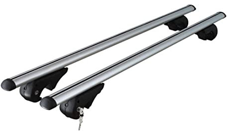 Barre portatutto portapacchi auto (con corrimano) Brio Menabo alluminio per KIA Stonic 17>