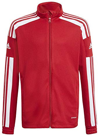 adidas Mixte Enfant Squadra 21 Training Jacket, Team Power Red/White, 5-6 Years
