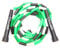 Professionelles Rope Skipping Wettkampf Springseil BEAD (3.0m Seillänge - verstellbar) (Moos)