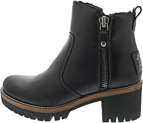 Panama Jack Damen Pauline Igloo TravStiefelette | Stiefeletten, Schwarz, Reißverschluss, Damen, Schuhe