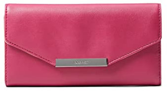 Nine West Verna Check Wallet Berry One Size