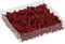 MIJOMA Streudeko 3D-Glitzersterne Glitzer-Sterne Streusterne Tischdekoration, Elegante und Moderne Dekoration für Weihnachten, Geburtstag, Hochzeit, Silvester (Größe: 1.7 cm - 144 Stück, Rot)