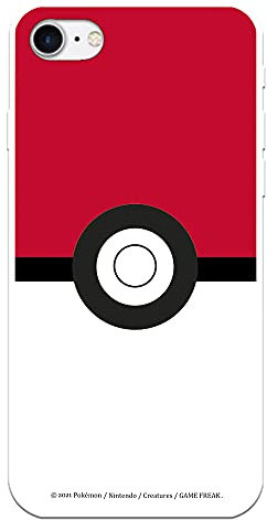 THE HOUSE OF CARCASES iPhone Case iPhone 7 iPhone 8 iPhone SE Official Pokémon Pokéball Choose the design you like best for your iPhone, iPhone 7, iPhone 8, iPhone SE