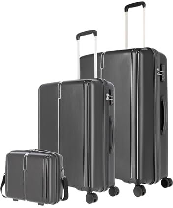 Travelite VAKA Kofferset M/L und Beautycase schwarz [1]