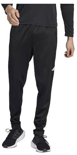 adidas Herren Train Essentials Seasonal Woven Training Pants, Black/White, XL