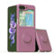 Keyihan Cover Compatibile con Samsung Galaxy Z Flip 5 con Supporto Anello a 360°Lanyard Cinturino da Polso Silicone liquido morbido Custodia Antiurto AntiGraffio Flessibile Slim (Sakura Purple)