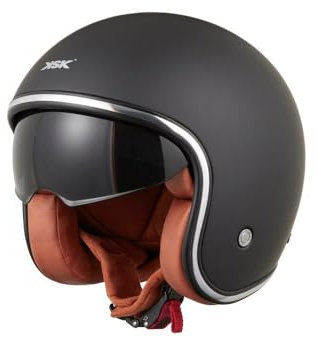 KSK Casque Jet UVITA Noir