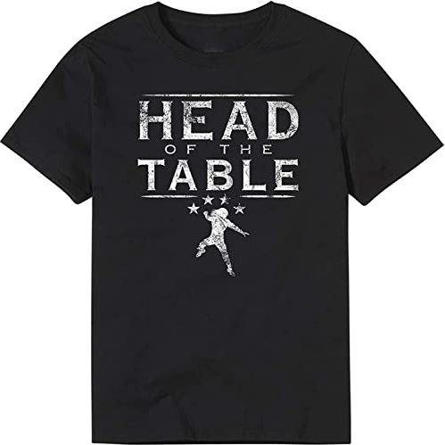 TISTM Roman Reigns Head of The Table Authentic T-Shirt Black S