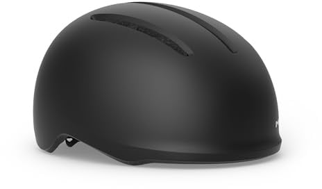 MET Vibe MIPS E-Bike-Pendler-Fahrradhelm, Mattschwarz, Größe 52-56 cm