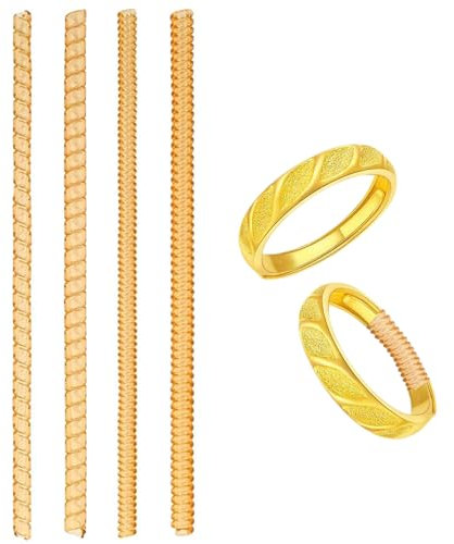 CDRPD 4 Piezas Ajustador de Anillos Invisible,Ajustador de Tamaño de Anillo,Adaptador Anillos Invisible,Ajustador Anillo,para Anillos Sueltos,4 Tamaños-Oro