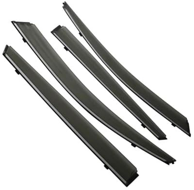 Seitenfenster-Windabweiser Wind-Sonnen-Regen-Schutz Fensterblende Für Toyota Für Auris Schrägheck 2019 2020 2021 2022 2023 2024 Auto Regenabweiser