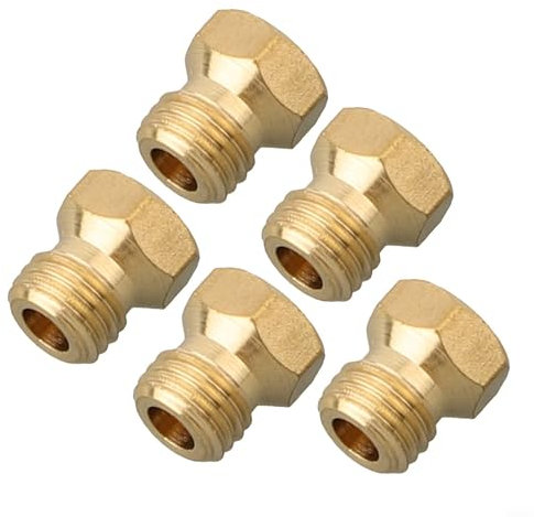 Gas Jets Nozzles Injectors Set,For LPG To Natural Gas Conversion Kit,5PCS Nozzles Injectors Set,For 5 Burner Hobs