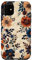 Dark Aesthetic Wildflower Design Hülle für iPhone 11