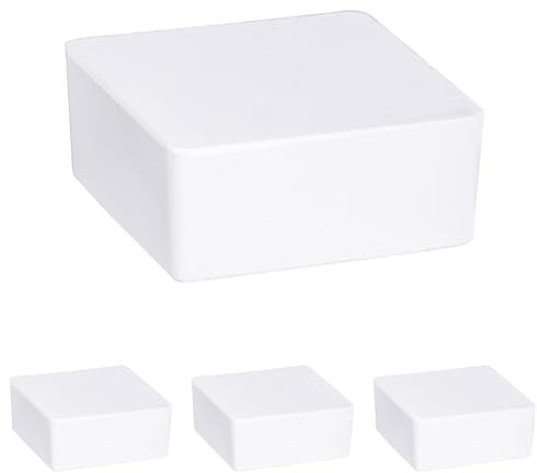 WENKO Nachfüller Raumentfeuchter Cube, 1000 g Nachfüllpack, reduziert Schimmel & Gerüche, 1 kg Granulatblock (Packung mit 4)