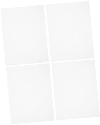 Angoily 5 Stück Blätter Papier Schmieröl Aktenvernichter Schmieröl Papier Schmieröl Paket Papier Aktenvernichter Papier Schmierpaket Aktenvernichter Werkzeuge Weiß Aktenvernichter