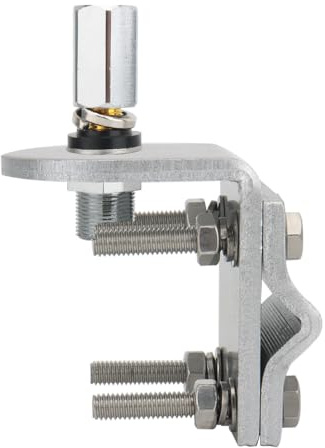 CB Radio Antenna Mounting Bracket CB Mounting Bracket SO239 Heavy Duty Stud Mount Adaptor Compatible with PL-259 and Standard 3/8-24 Threaded Antenna