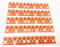 For Yamaha PSR-280 PSR-740 PSR-330 PSR-340 KB-410 KB-160 PSR-640 Tastiera in silicone conduttivo con contatto in gomma(5 pieces)