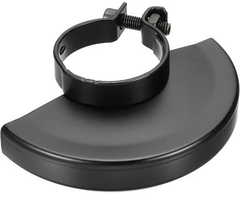 PATIKIL Angle Grinder Guard 135 x 54mm Dia, Metal Adjustable Angle Grinder Safety Guard Wheel Disc Blades Protective Cover Shield Replacement, Black