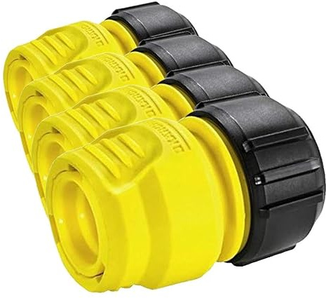 Kärcher 2.645-201.0 Schlauchkupplung (Universal) schwarz (Packung mit 4)