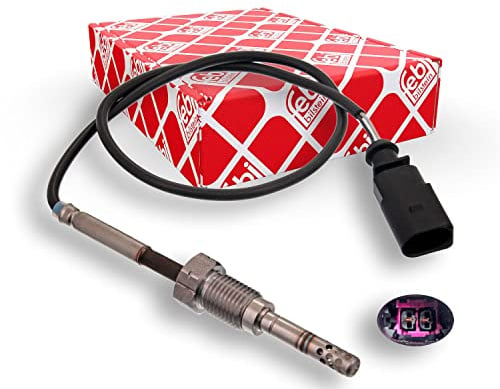 febi bilstein 49264 Abgastemperatursensor , 1 Stück | Kompatibel mit: VW CRAFTER 30-35 Bus, CRAFTER 30-50 Kasten, CRAFTER 30-50 Pritsche/Fahrgestell