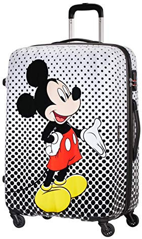 American Tourister Disney Legends - Spinner L, Kindergepäck, 75 cm, 88 L, Mehrfarbig (Mickey Mouse Polka Dot)