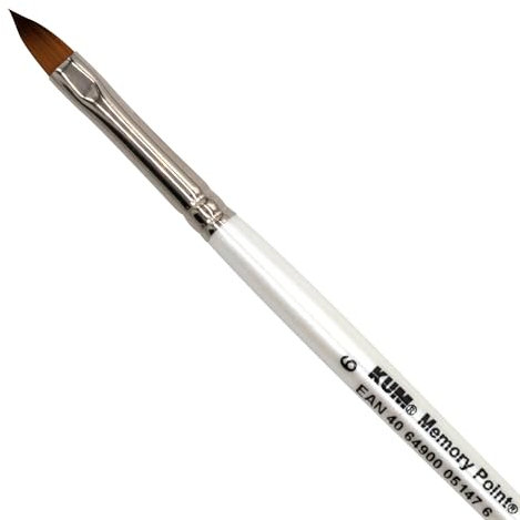 KUM 514.00.11 - Memory Point Brushes CT, MemTip Pin CT 6, forme langue de chat, 1 pièce