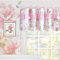 Brandream Baby Bettwäsche-Set für Babybett, mit Rüschen, 100% weiche Baumwolle, Rosa